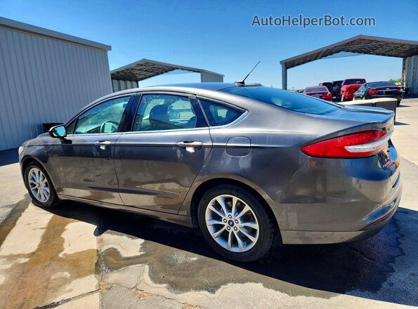 3FA6P0HD5HR294915 2017 FORD FUSION Gray 