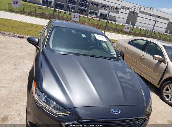 3FA6P0HD5JR191399 2018 FORD FUSION Gray 