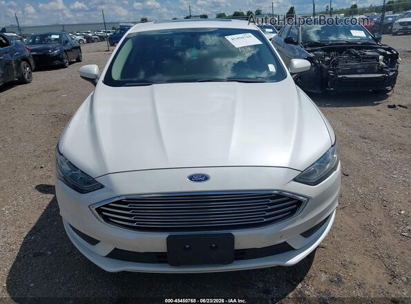 3FA6P0HD5JR210923 2018 FORD FUSION White Սարքավորումների վահանակի տեսք
