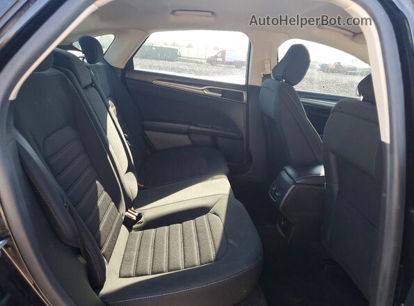 3FA6P0HD5LR108461 2020 FORD FUSION Black უკანა სავარძლების ხედი
