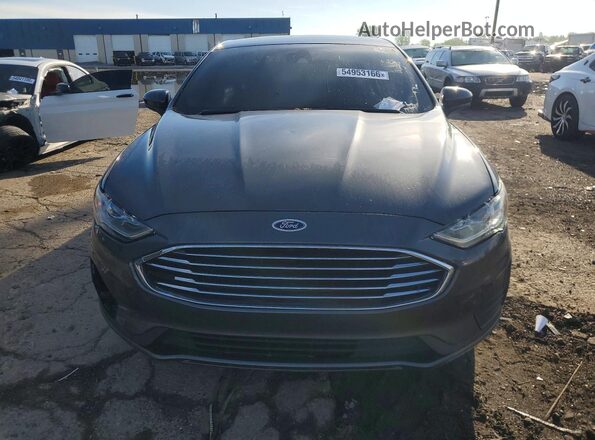 3FA6P0HD5LR110517 2020 FORD FUSION Charcoal Front view