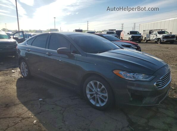 3FA6P0HD5LR110517 2020 FORD FUSION Charcoal Front right