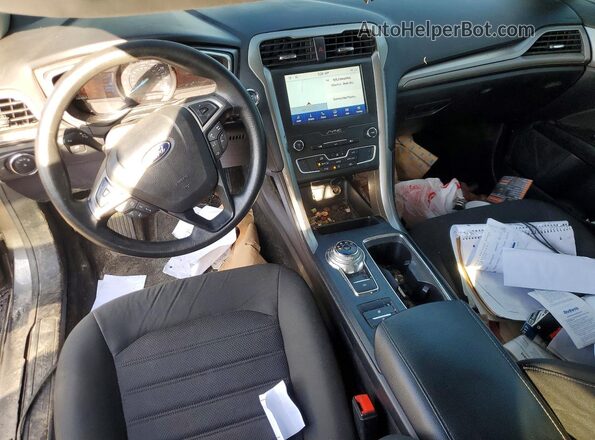 3FA6P0HD5LR110517 2020 FORD FUSION Charcoal Dashboard view