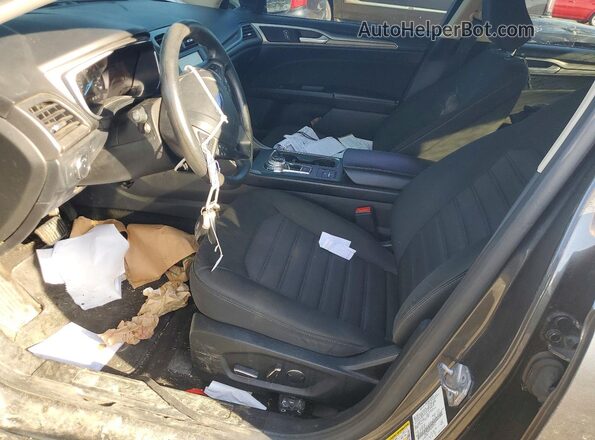 3FA6P0HD5LR110517 2020 FORD FUSION Charcoal Front interior view