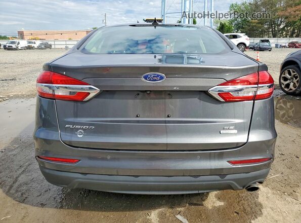 3FA6P0HD5LR178400 2020 FORD FUSION Gray უკანა ხედი