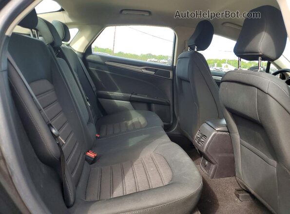 3FA6P0HD5LR178400 2020 FORD FUSION Gray უკანა სავარძლების ხედი