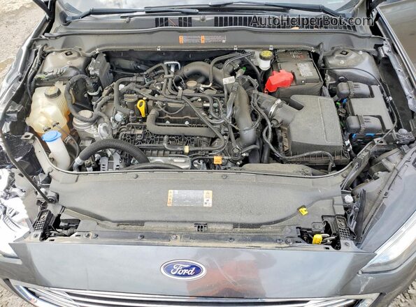 3FA6P0HD5LR178400 2020 FORD FUSION Gray უკანა სალონის ხედი