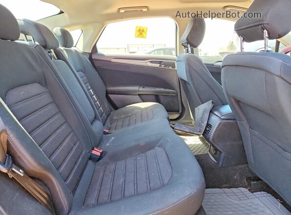 3FA6P0HD5LR178879 2020 FORD FUSION Black Widok tylnych siedzeń