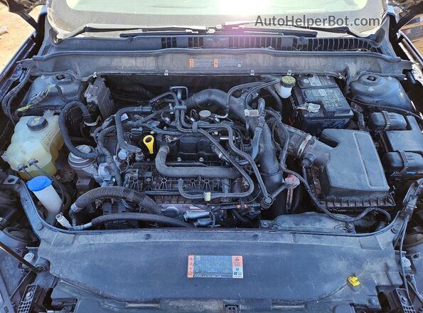 3FA6P0HD5LR178879 2020 FORD FUSION Black Widok wnętrza z tyłu