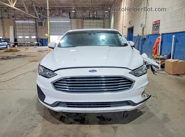3FA6P0HD5LR186643 2020 FORD FUSION Белый Вид спереди