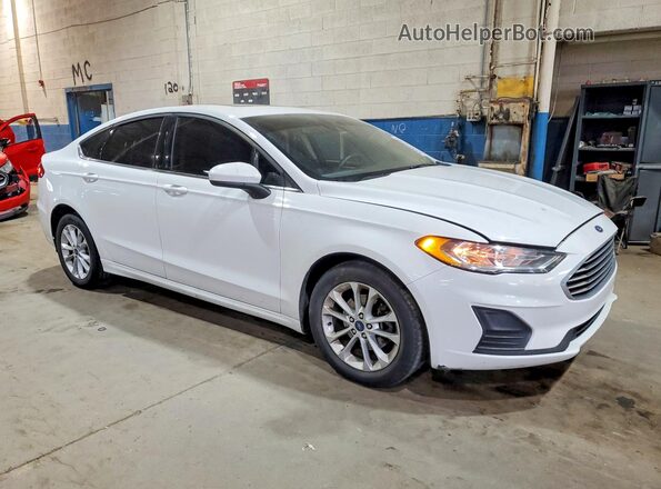 3FA6P0HD5LR186643 2020 FORD FUSION Белый Передняя правая четверть