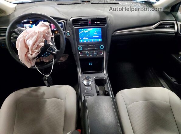3FA6P0HD5LR219298 2020 FORD FUSION White Vista del salpicadero