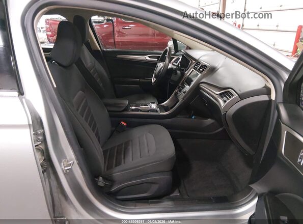 3FA6P0HD5LR220144 2020 FORD FUSION Серый Вид салона спереди
