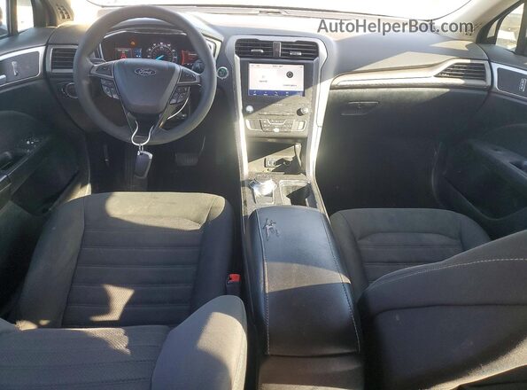 3FA6P0HD5LR261888 2020 FORD FUSION Blue Dashboard view