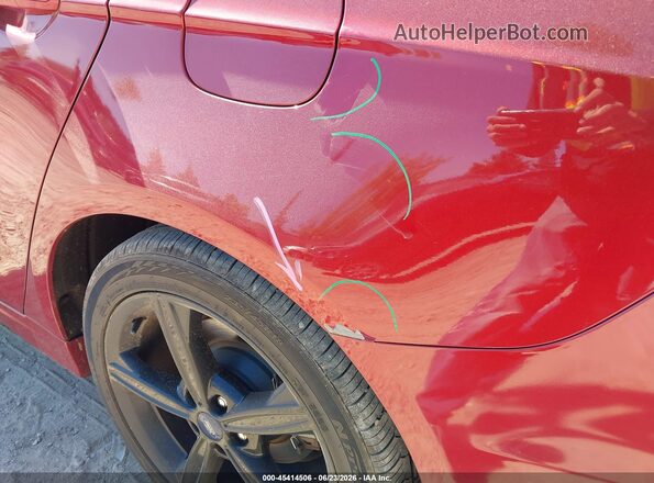 3FA6P0HD6GR324714 2016 FORD FUSION Красный Панорамный вид салона 360°