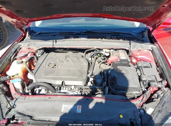 3FA6P0HD6GR324714 2016 FORD FUSION Красный Вид сзади