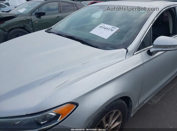 3FA6P0HD6HR114924 2017 FORD FUSION Silver 