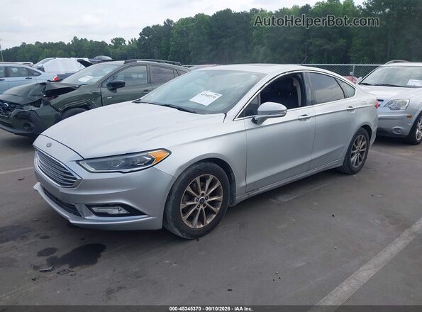 3FA6P0HD6HR114924 2017 FORD FUSION Silver 