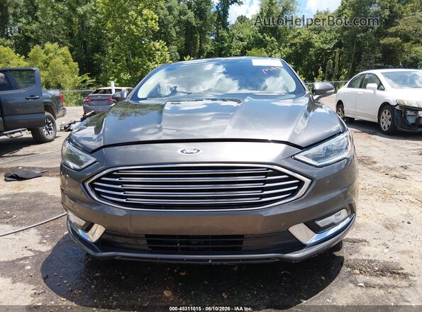 3FA6P0HD6HR272597 2017 FORD FUSION Gray Vista del cuadro de instrumentos