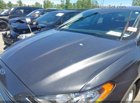 3FA6P0HD6JR190584 2018 FORD FUSION Gray წინა ხედი