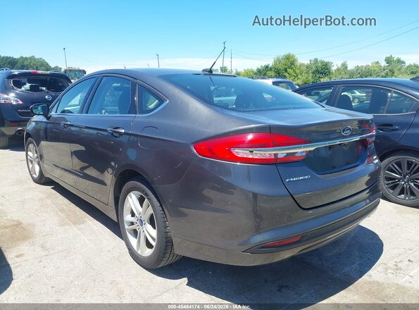 3FA6P0HD6JR190584 2018 FORD FUSION Gray უკანა მარცხენა