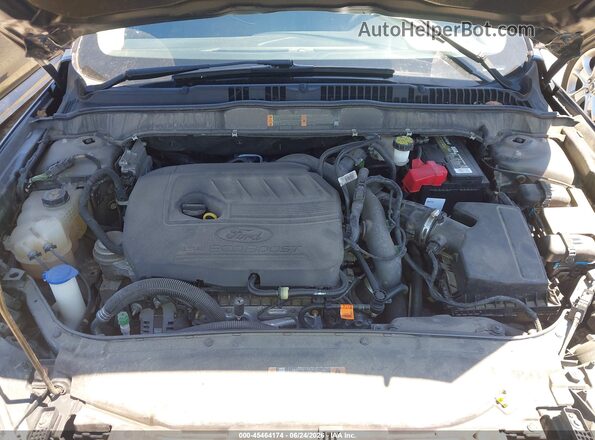 3FA6P0HD6JR190584 2018 FORD FUSION Gray უკანა ხედი