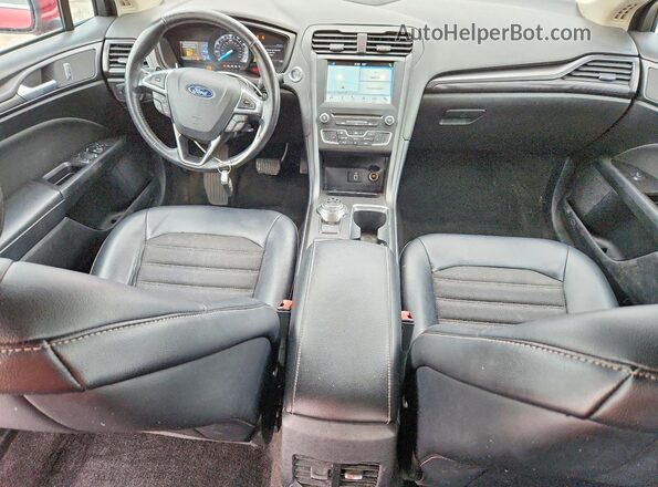 3FA6P0HD6JR230081 2018 FORD FUSION Red 