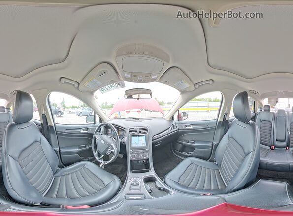 3FA6P0HD6JR230081 2018 FORD FUSION Red 