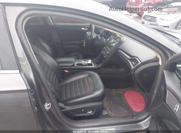 3FA6P0HD6JR231750 2018 FORD FUSION Gray Вид салону спереду