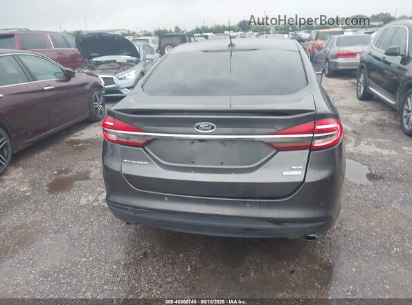 3FA6P0HD6JR231750 2018 FORD FUSION Gray 