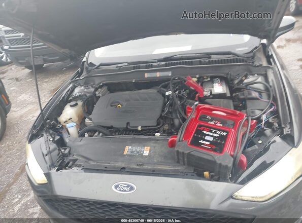 3FA6P0HD6JR231750 2018 FORD FUSION Gray Вид ззаду