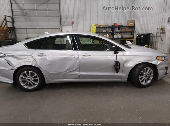 3FA6P0HD6KR160583 2019 FORD FUSION Серебряный Панорамный вид салона 360°
