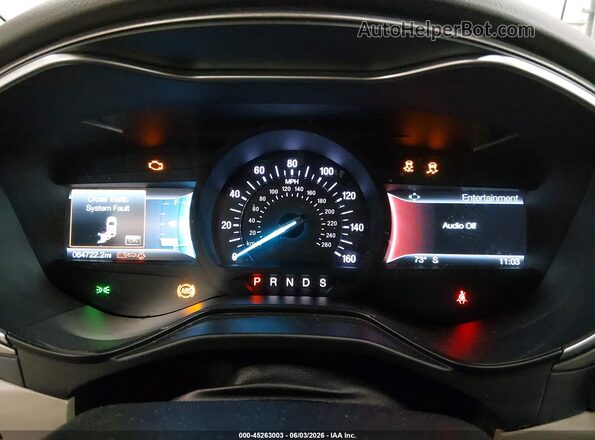 3FA6P0HD6KR160583 2019 FORD FUSION Серебряный Вид задних сидений