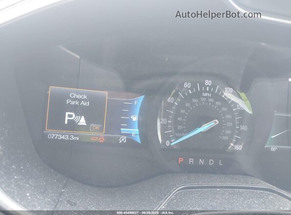 3FA6P0HD6LR162528 2020 FORD FUSION Белый Вид задних сидений
