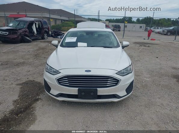 3FA6P0HD6LR162528 2020 FORD FUSION Белый Вид щитка приборов