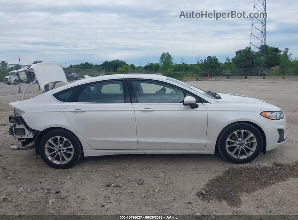 3FA6P0HD6LR162528 2020 FORD FUSION Белый Вид задней части салона