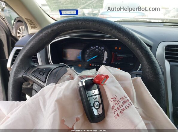 3FA6P0HD6LR166742 2020 FORD FUSION Черный Вид панели приборов