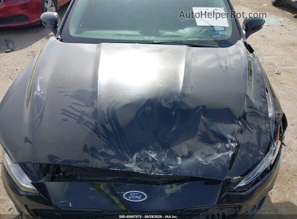 3FA6P0HD6LR166742 2020 FORD FUSION Черный Вид сзади