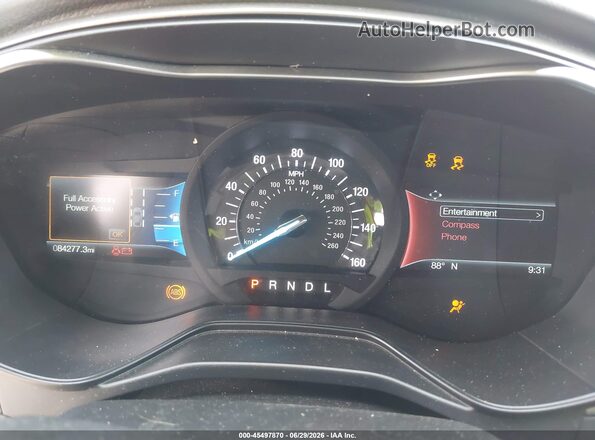 3FA6P0HD6LR166742 2020 FORD FUSION Черный Вид задних сидений