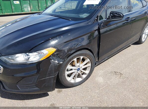 3FA6P0HD6LR170435 2020 FORD FUSION Черный Вид спереди