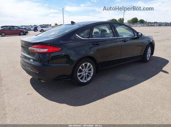 3FA6P0HD6LR170435 2020 FORD FUSION Черный Задняя правая четверть