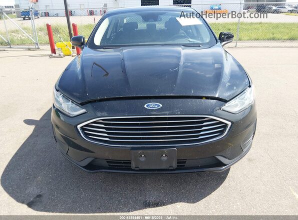 3FA6P0HD6LR170435 2020 FORD FUSION Черный Вид щитка приборов