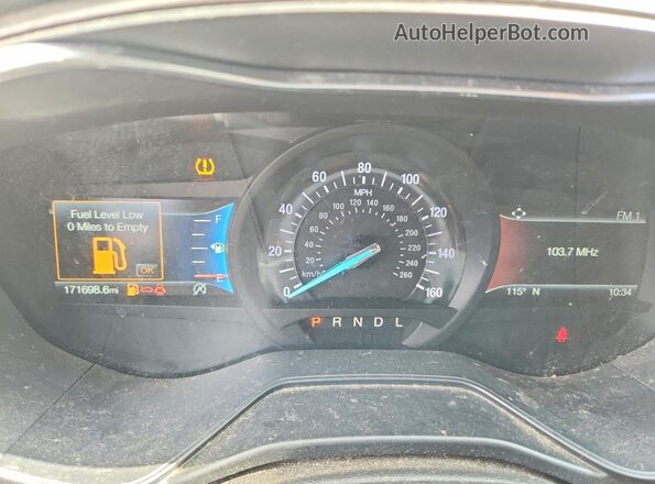 3FA6P0HD6LR185131 2020 FORD FUSION Gray ხელსაწყოთა პანელის ხედი