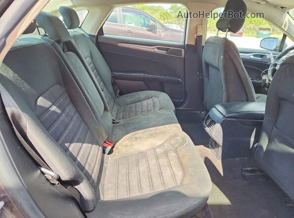3FA6P0HD6LR185131 2020 FORD FUSION Gray უკანა სავარძლების ხედი