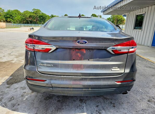 3FA6P0HD6LR185131 2020 FORD FUSION Gray უკანა ხედი