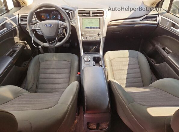 3FA6P0HD6LR185131 2020 FORD FUSION Gray წინა პანელის ხედი