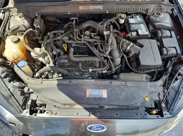 3FA6P0HD6LR185131 2020 FORD FUSION Gray უკანა სალონის ხედი