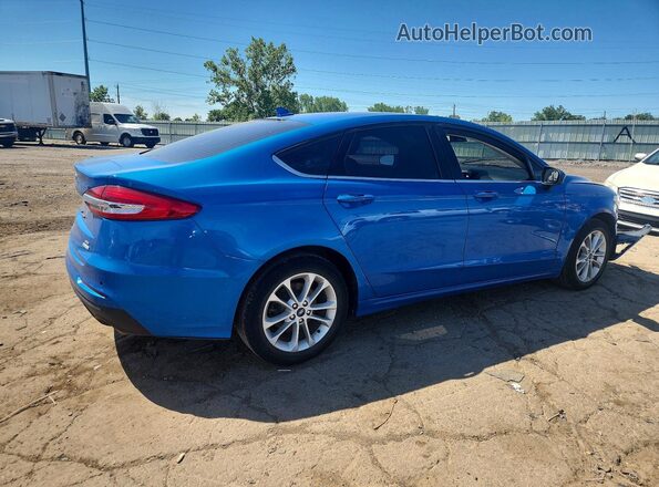 3FA6P0HD6LR235784 2020 FORD FUSION Blue 