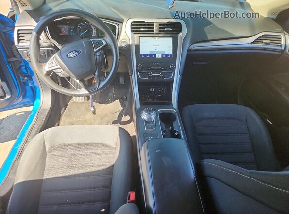 3FA6P0HD6LR235784 2020 FORD FUSION Blue 