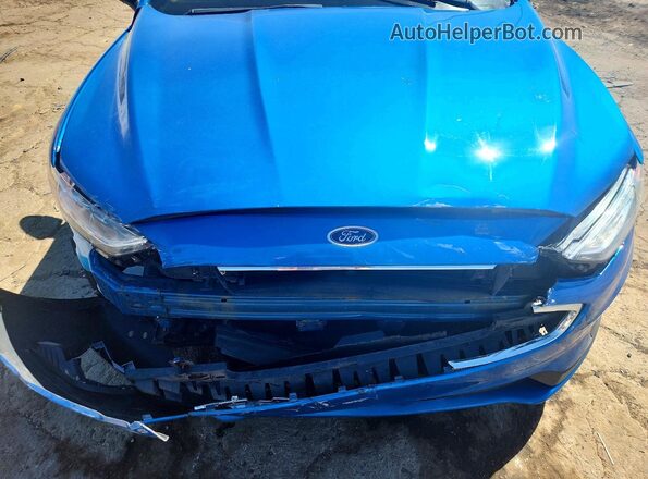 3FA6P0HD6LR235784 2020 FORD FUSION Blue 